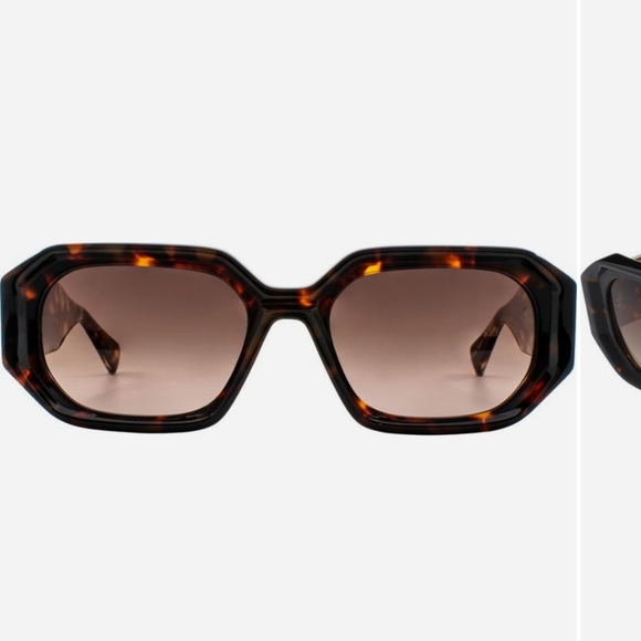 All Saints Accessories - All Saints Brown Tortoise Sunglasses